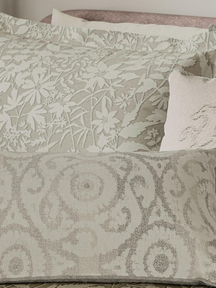 Bedeck of Belfast Cream Atiya Cushion - Image 2 of 4
