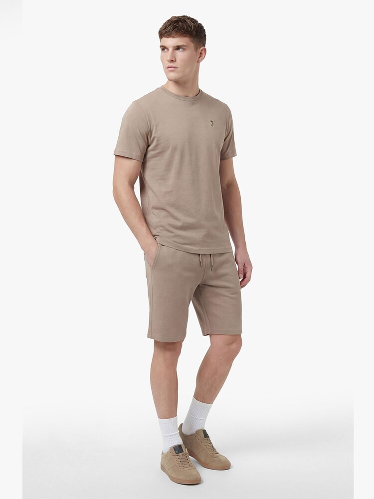 Luke 1977 Brown Traff Hardnut T-Shirt and Shorts Set - Image 1 of 5