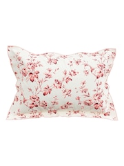 V&A Pink Garden Rose Cotton Duvet Cover & Pillowcase Set - Image 3 of 3