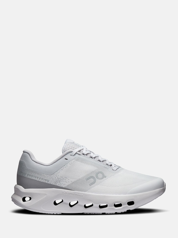 On White Cloudsurfer Youth Running Trainers - Image 1 of 6