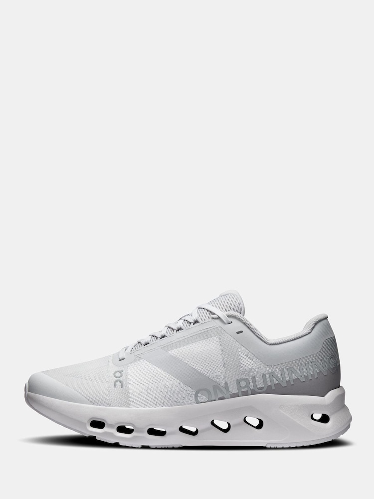 On White Cloudsurfer Youth Running Trainers - Image 2 of 6