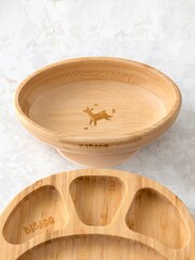 Bibado Viscose Suction Bowl: Fawn - Image 2 of 6