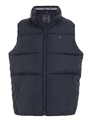 Tommy Hilfiger Blue Kids Essential Padded Gilet - Image 4 of 6