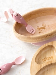 Bibado Viscose Suction Bowl: Blush - Image 2 of 6