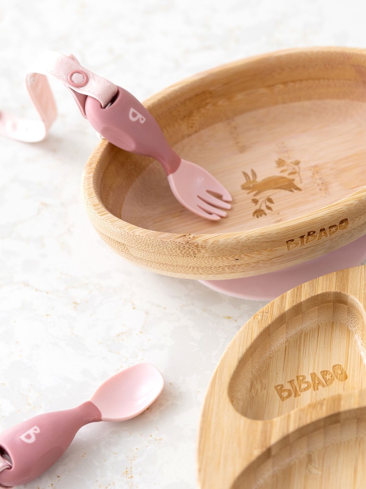 Bibado Viscose Suction Bowl: Blush - Image 2 of 6