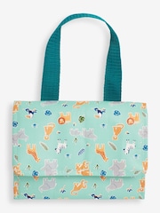 JoJo Maman Bébé Blue Safari Insulated Food & Bottle Bag - Image 3 of 4