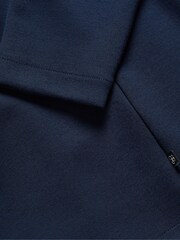 Ted Baker Blue Regular Fit Half Zip Sweat Top - Image 5 of 5