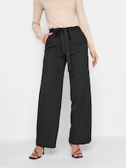 Long Tall Sally Black Wide Leg Trousers - Image 1 of 3