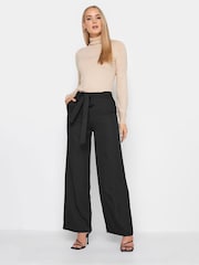 Long Tall Sally Black Wide Leg Trousers - Image 2 of 3
