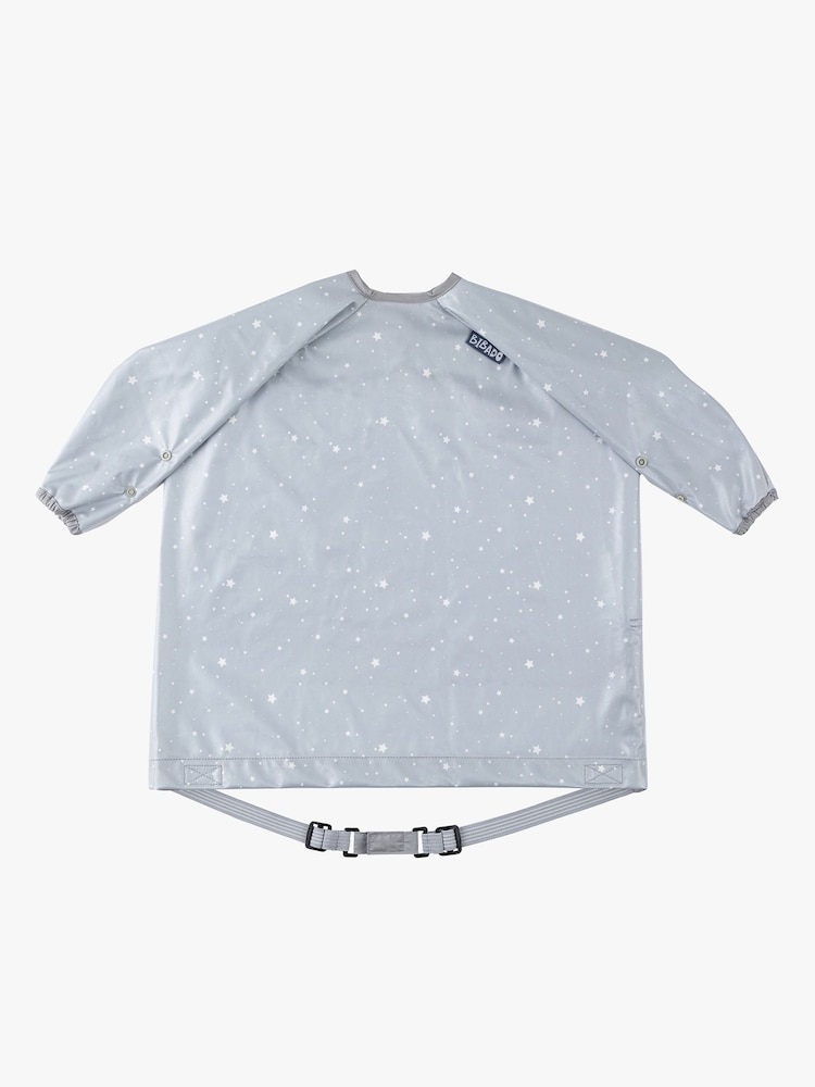 Bibado Grey Coverall Attachable Weaning Bib: SuperStars - Image 2 of 5