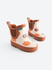 Orange Pumpkin Warm Lined Ankle Wellies - Image 2 of 5