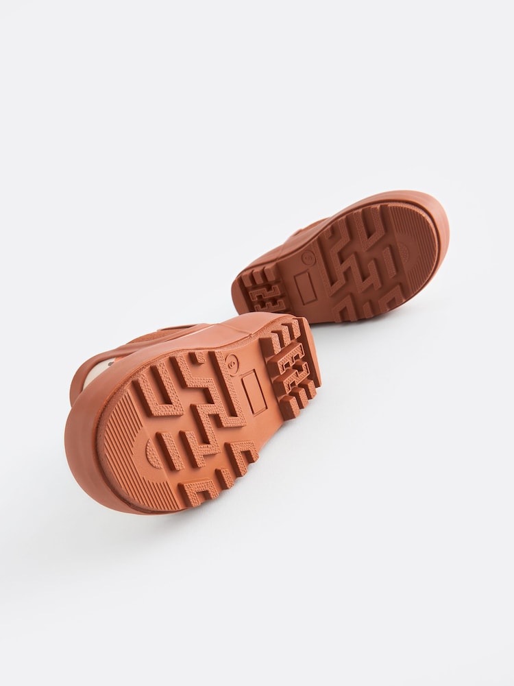 Orange Pumpkin Warm Lined Ankle Wellies - Image 4 of 5