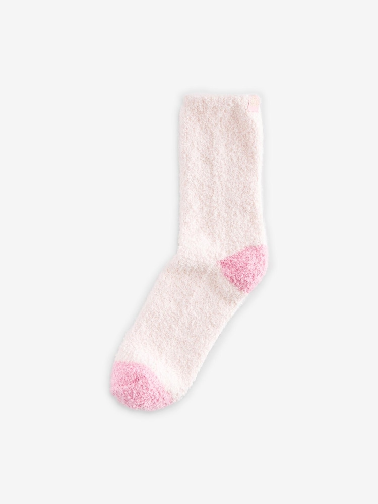 Bath & Body Works Pink Bath & Body Works Fluffy Socks 2 Pack - Image 6 of 6