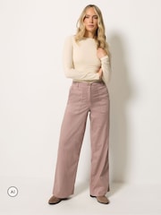 Розовый - Широкие брюки карго Long Tall Sally - Изображение 1 6