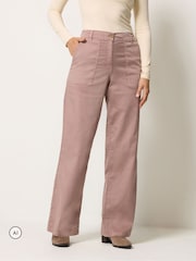 Розовый - Широкие брюки карго Long Tall Sally - Изображение 2 6