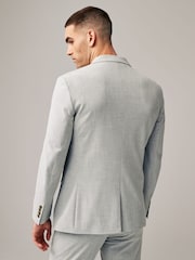 Gris clair - Ajustement régulier - Veste de costume stretch Motionflex - Image 2 de 10