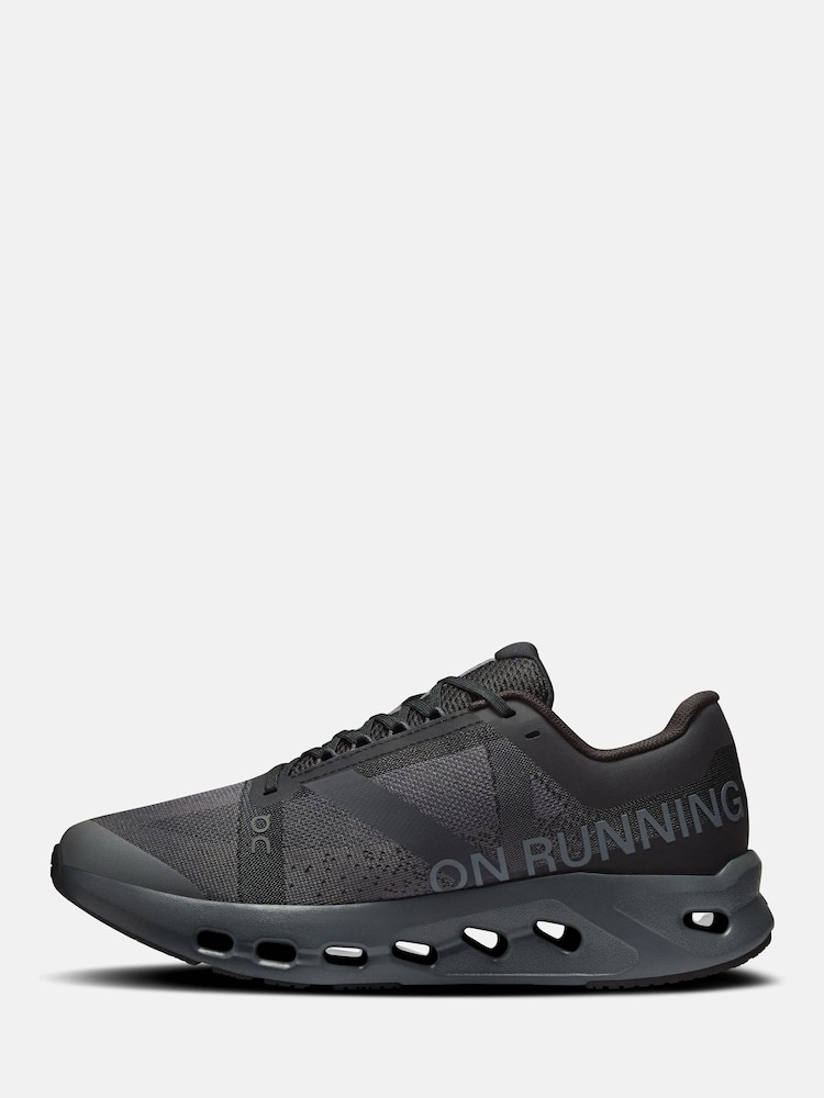 On Black Cloudsurfer Youth Running Trainers - Image 2 of 6 On Black Cloudsurfer Youth Running Trainers - Image 2 of 6