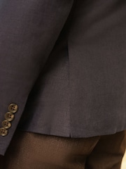 Marineblau/blau - Blazer aus Leinenmischung - Bild 6 von 12