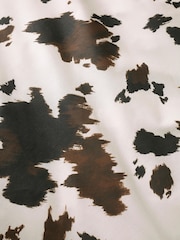 Fusion Natural Cow Print Easy Care Duvet Cover & Pillowcase Set - Image 3 of 5