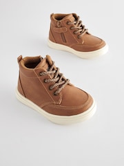 Tan Brown Wide Fit (G) Warm Lined Chukka Boots - Image 1 of 5