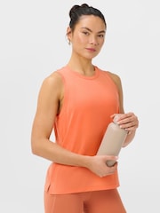 Sweaty Betty Orange Soft Flow Studio Vest - Image 1 of 6