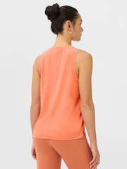 Sweaty Betty Orange Soft Flow Studio Vest - Image 3 of 6