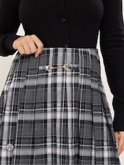 Star by Julien MacDonald Black Checked Mini Skirt - Image 4 of 6