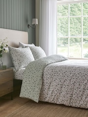 Dreams & Drapes Falling Leaf Duvet Cover & Pillowcase Set - Attēls 4 no 4