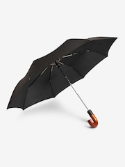 Black Wooden Handle Umbrella - Image 1 of 3