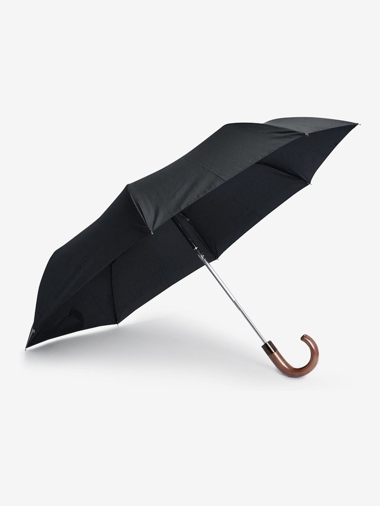 Black Wooden Handle Umbrella - Image 2 of 3