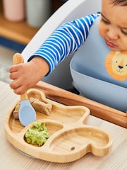 JoJo Maman Bébé Elephant Suction Plate & Spoon Set - Image 5 of 6
