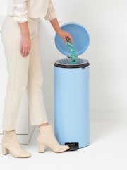 Brabantia Blue NewIcon 30L Pedal Bin - Image 3 of 6