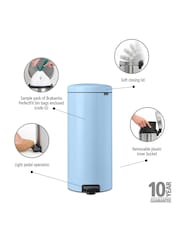 Brabantia Blue NewIcon 30L Pedal Bin - Image 6 of 6