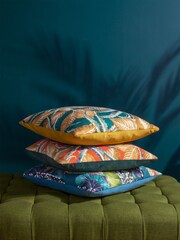 Wylder Orange Ebon Wilds Jahi Jungle Botanic Cushion - Image 2 of 5