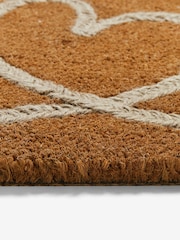 Grey Braided Heart Doormat - Image 3 of 4
