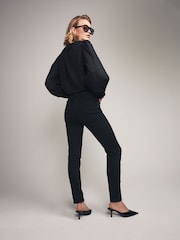 The Set Black/White 2 Pack Voile 100% Cotton Blouses - Image 7 of 13