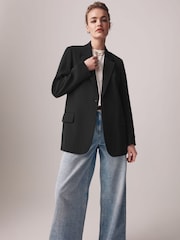 The Set Black Relaxed Blazer - Image 3 of 7