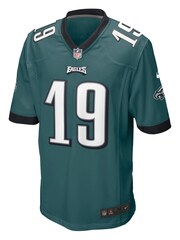 Nike Green NFL Philadelphia Eagles Home Game Jersey - Image 2 of 3