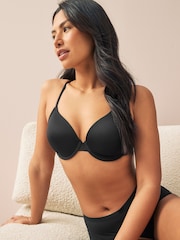 Black/White 2 Pack Light Pad Full Cup Smoothing Ultimate Comfort T-Shirt Bra A-E - Image 3 of 9