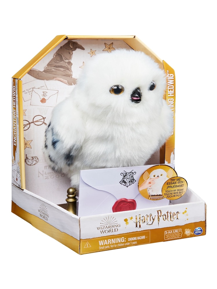 Harry Potter Wizarding World Enchanted Hedwig Owl - Image 1 of 10