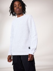Ecru Utility Crew Neck Jumper (3-16yrs) - Image 1 of 10
