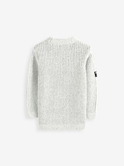 Ecru Utility Crew Neck Jumper (3-16yrs) - Image 6 of 10