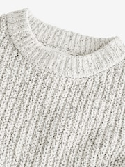 Ecru Utility Crew Neck Jumper (3-16yrs) - Image 7 of 10