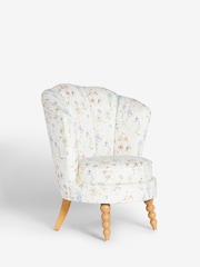 Laura Ashley Wild Meadow Chalk Pink Accent Chair - Image 4 of 8