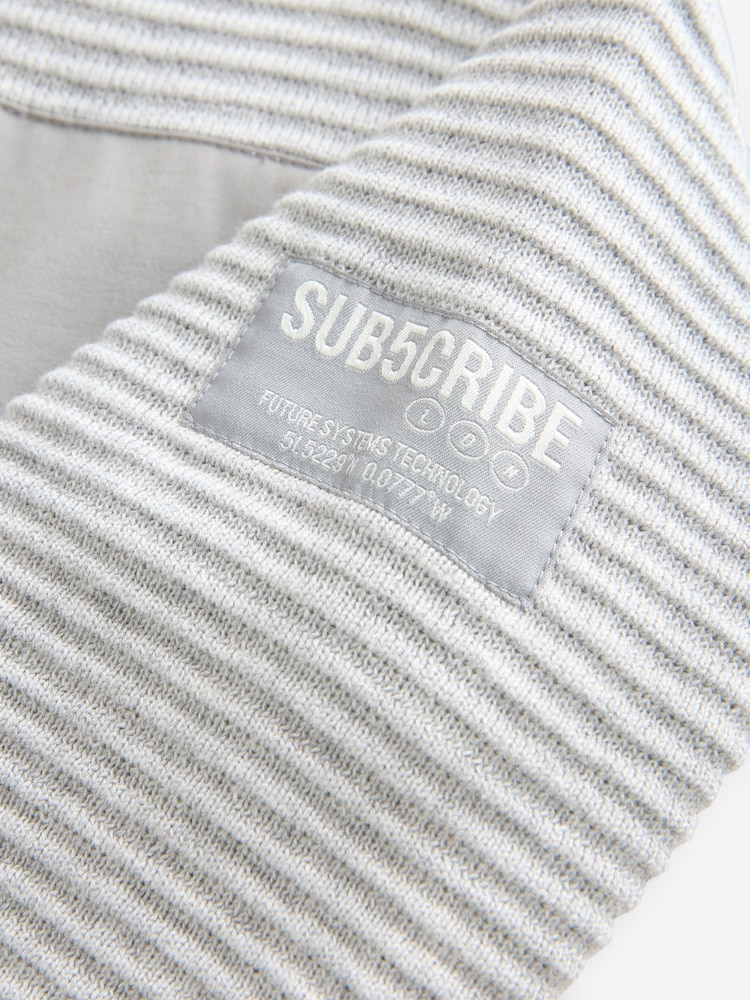 Grey 100% Cotton Utility Knitted Hoodie (3-16yrs) - Image 5 of 5