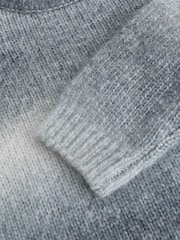 Grey Ombre Crew Neck Jumper (3-16yrs) - Image 3 of 3