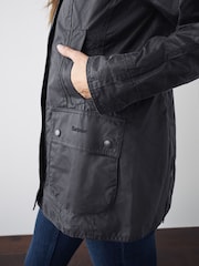Barbour® Navy Beadnell Classic Wax Jacket - Image 7 of 11