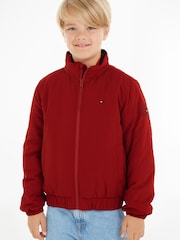 Tommy Hilfiger Boys Red Essential Padded Jacket - Image 1 of 6