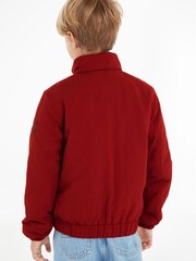 Tommy Hilfiger Boys Red Essential Padded Jacket - Image 2 of 6