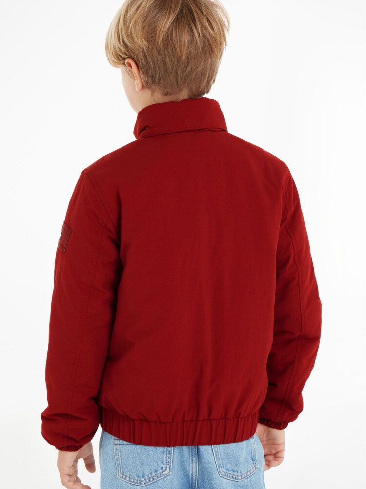 Tommy Hilfiger Boys Red Essential Padded Jacket - Image 2 of 6
